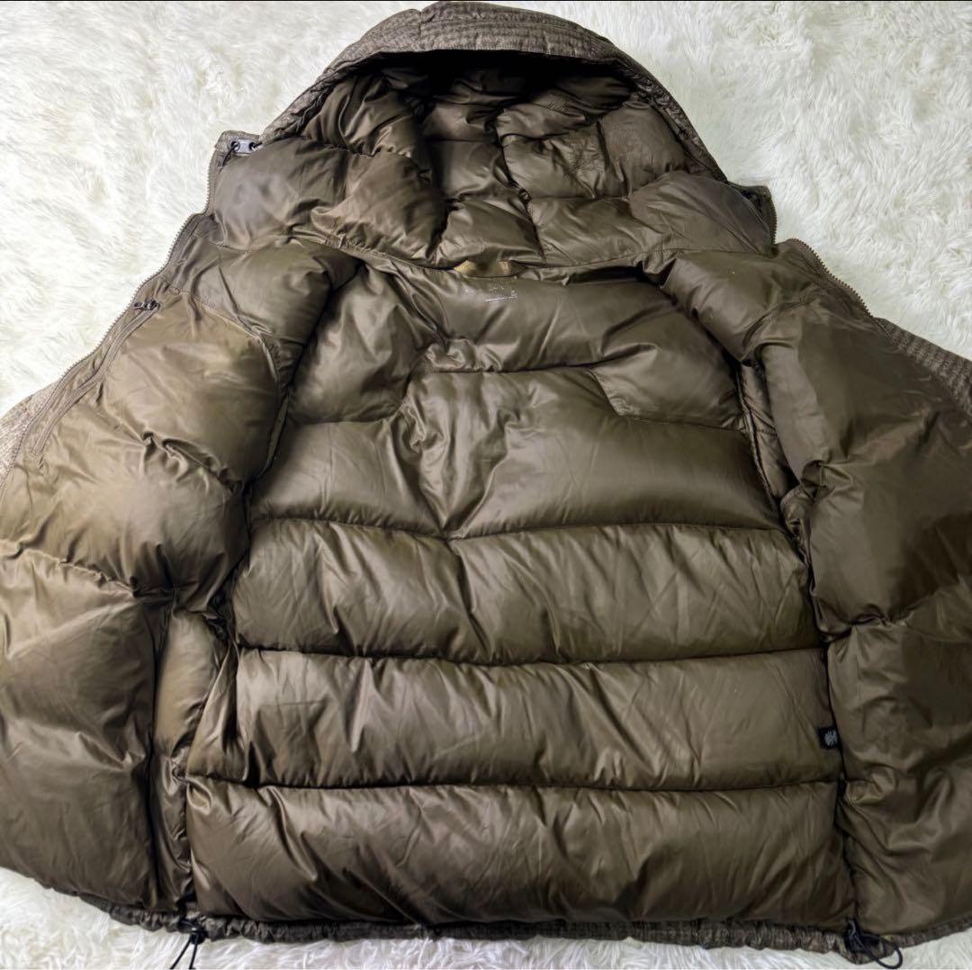 ラルフローレン　RLX ダウン　チェック　カーキ　オリー730FP