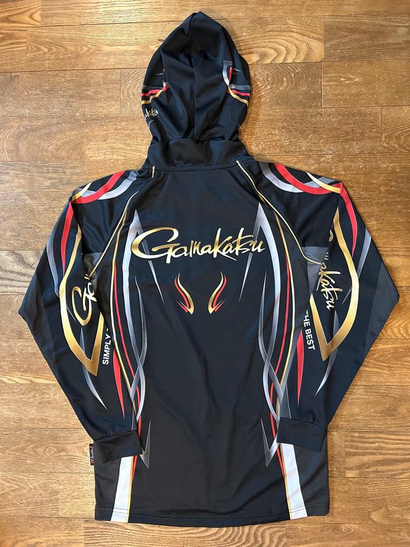 がまかつ 2WAYプリントジップシャツフーディ