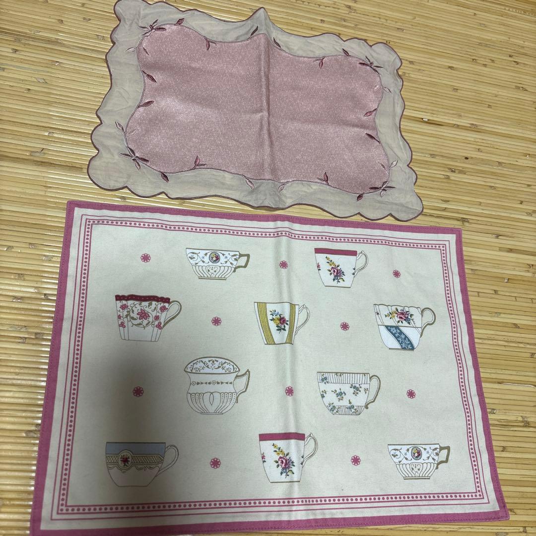 ウェッジウッド他ティーマット6枚セット美品