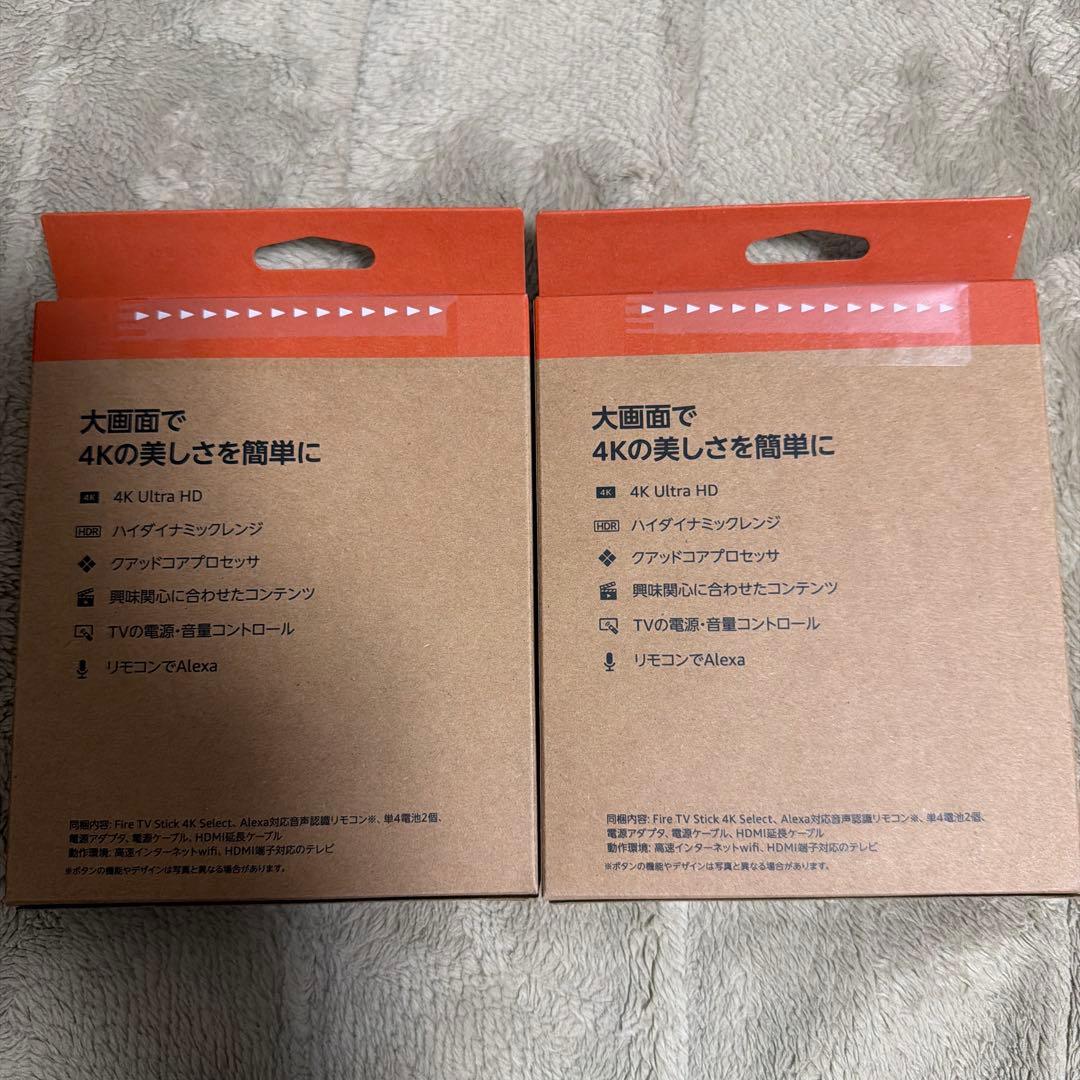 Amazon Fire TV Stick 4K Select 2台 未開封新品