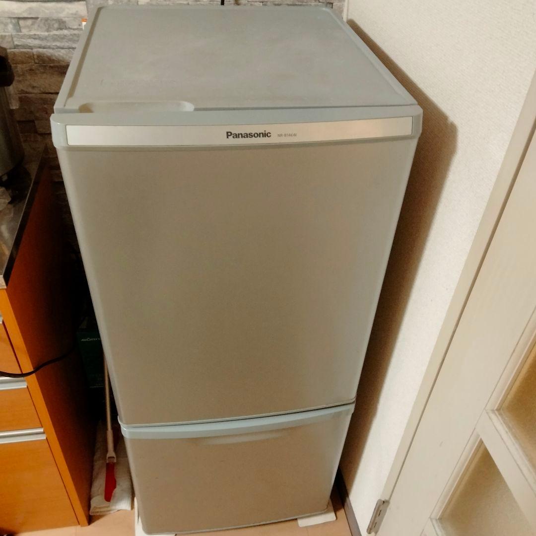 【送料込】Panasonic NR-B146W-S 冷蔵庫