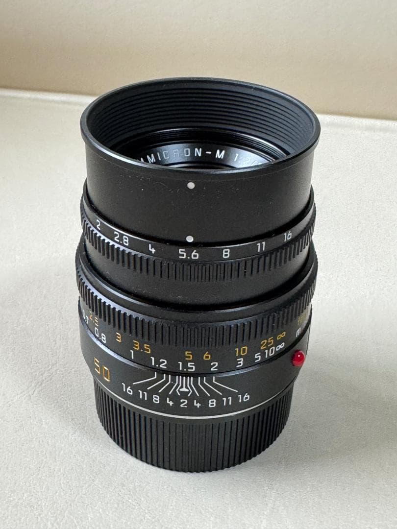ライカ ズミクロン 50mm F2 第４世代 ブラック【新品同様】