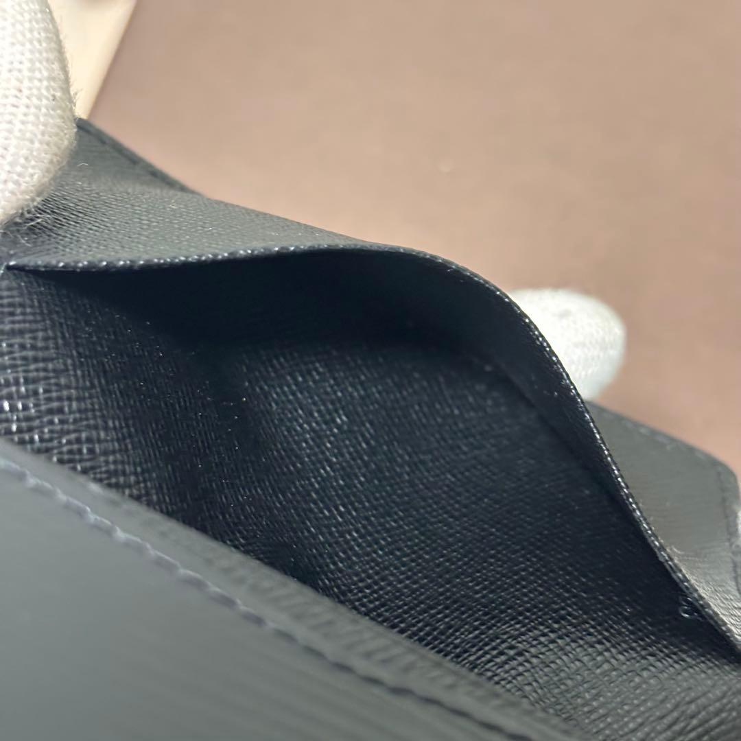 LOUIS VUITTON エピ 名刺入れ ブラック アンヴェロップ カード入れ