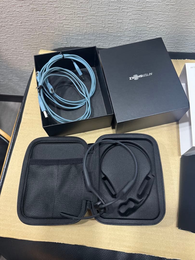 SHOKZ OPENCOMM 骨伝導 マイク付き ヘッドセット ハンズフリー