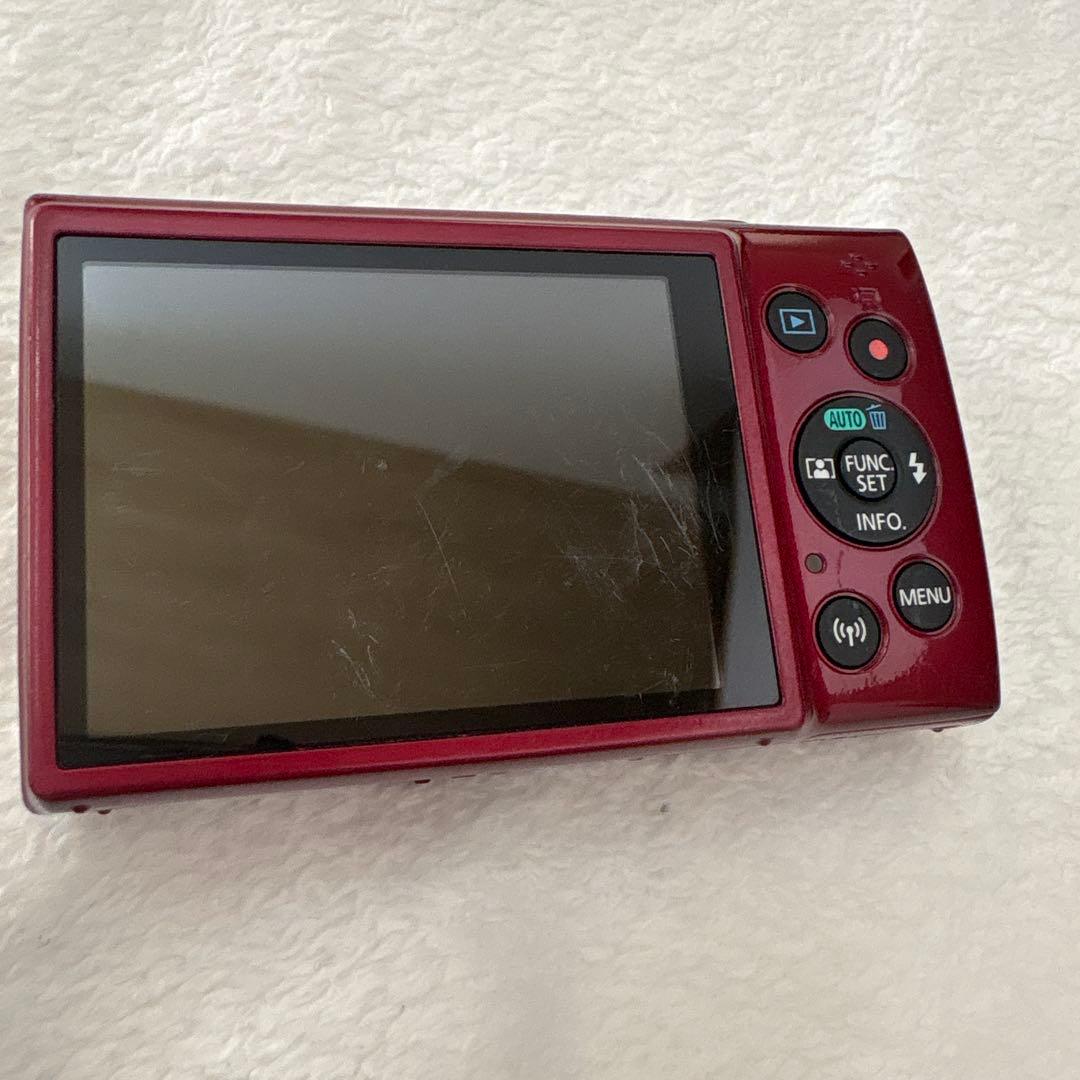 Canon IXY 190　レッド　赤　デジカメ　キャノン　エモい　平成