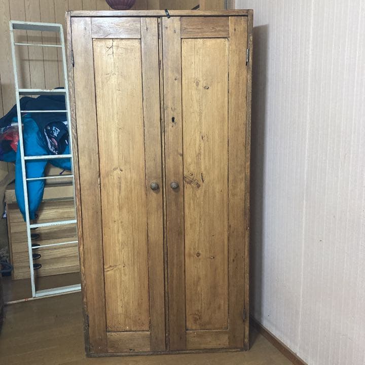 ☆アンティーク　収納棚　食器棚　本棚