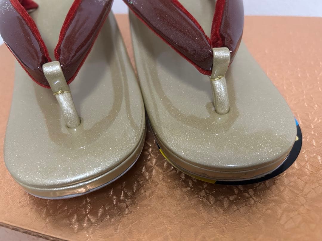 さゆ　和装用バッグ　草履セット　LL 25センチ　値下げ不可