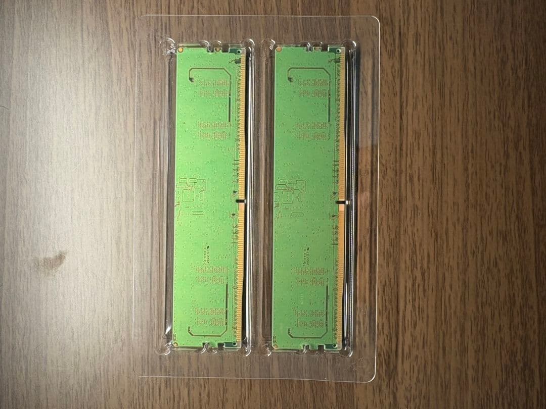 【中古】DDR5メモリ 16GB(8GB2枚組) [DDR5-4800]