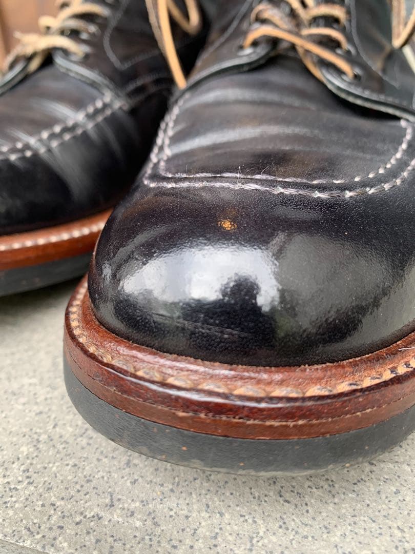 お値下げ　オールデン Alden インディーブーツ 401 ブラックカーフ