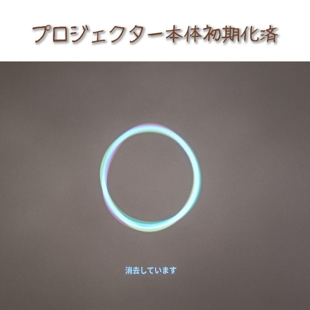【送料無料】プロジェクター 動作確認済 付属品完備 ゲーム機等接続可 スタンド付