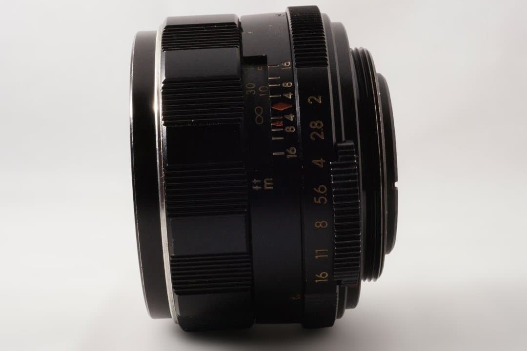 PENTAX SP II ＆ Super Takumar 55 F2(黄色文字)