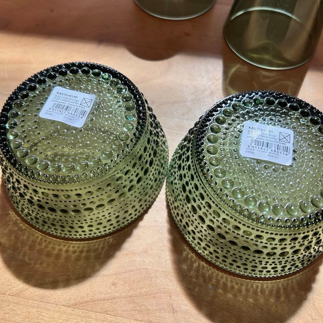 新品　イッタラセット　パイングリーン