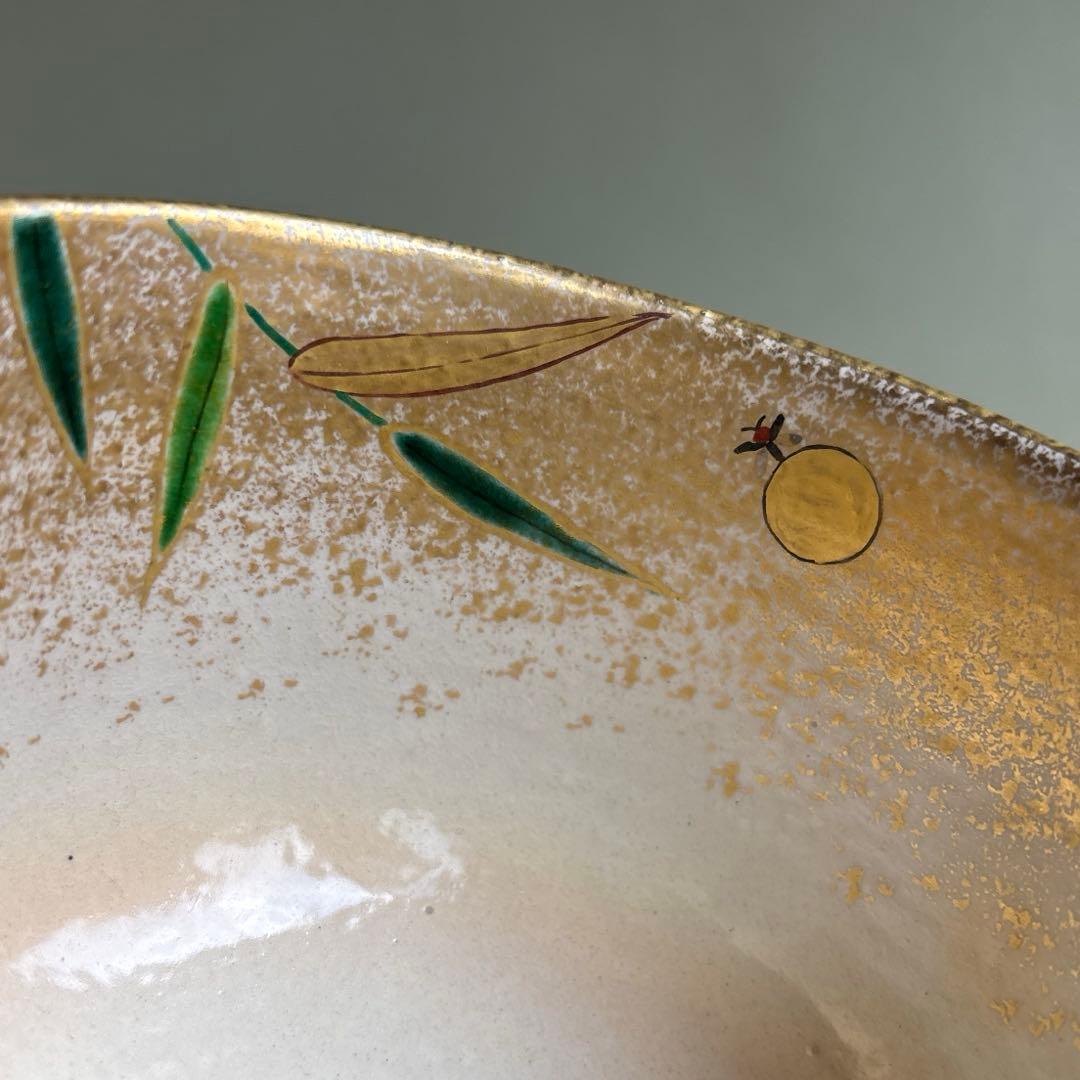 金砂子　蛍　小倉亭作　抹茶碗 茶道具 共箱（Ec）