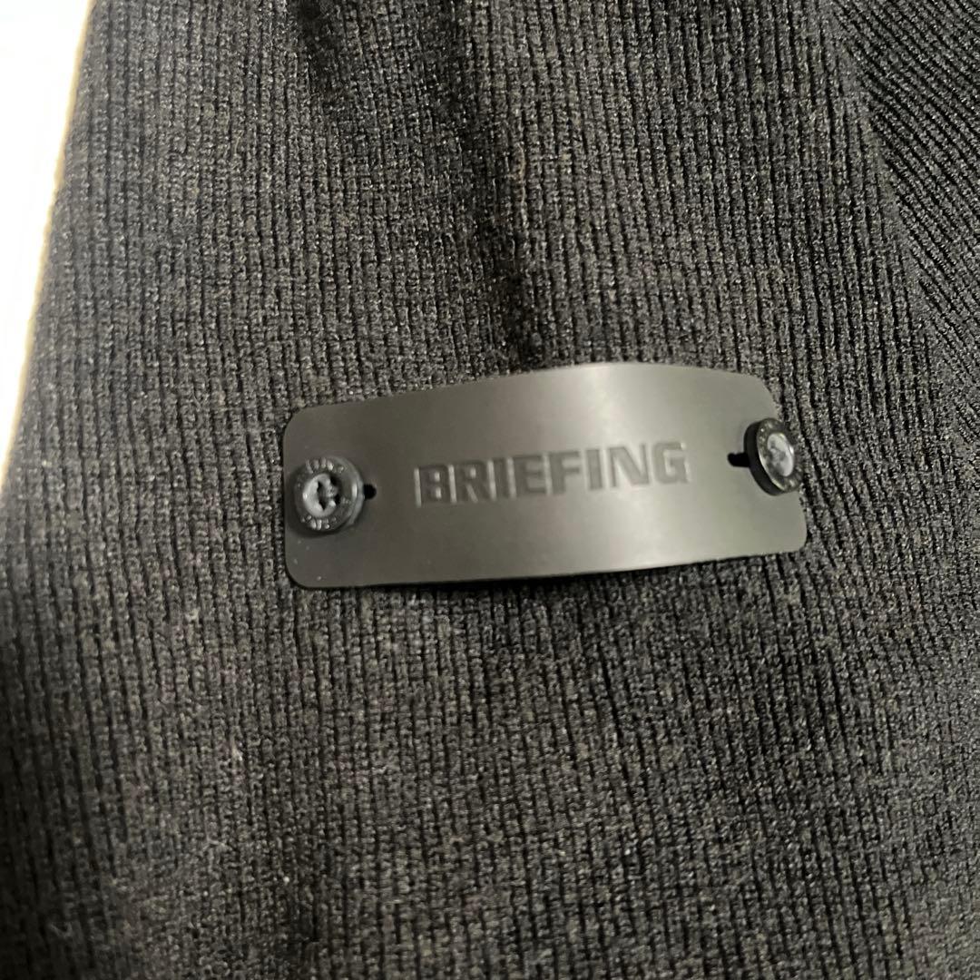 【美品】BRIEFING WINDBLOCK KNIT PARKALサイズ