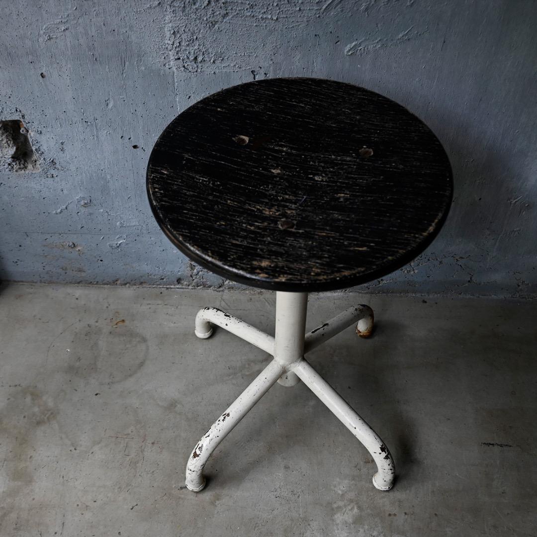 【フランス便】アンティーク ◆アイアンスツール◆