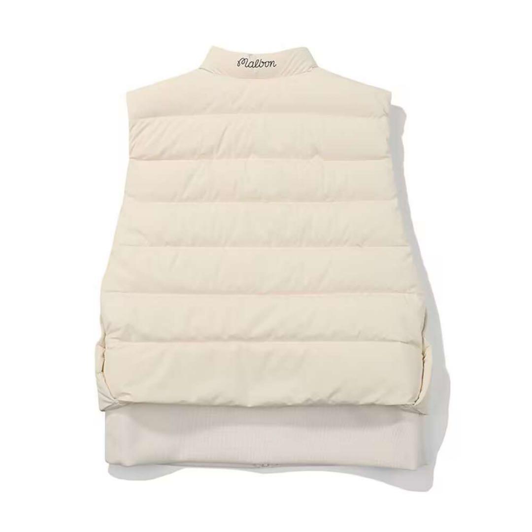 26マルボン malbon ゴルフウェア レディース ダウンベスト秋冬春