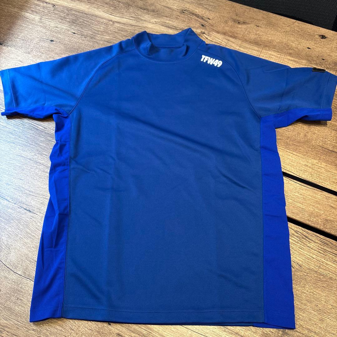 TFW49 MOCKNECK SIDE MESH T モックネック