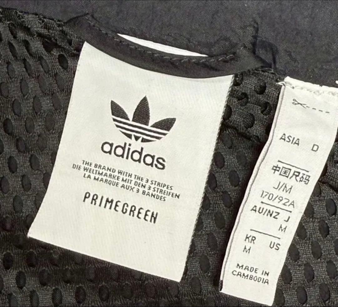 adidas Originals トレフォイル刺繍 ナイロン セットアップ