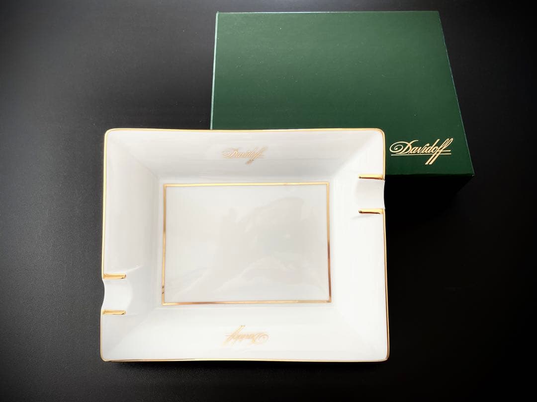 【美品】Davidoff ダビドフ・シガー 葉巻 灰皿