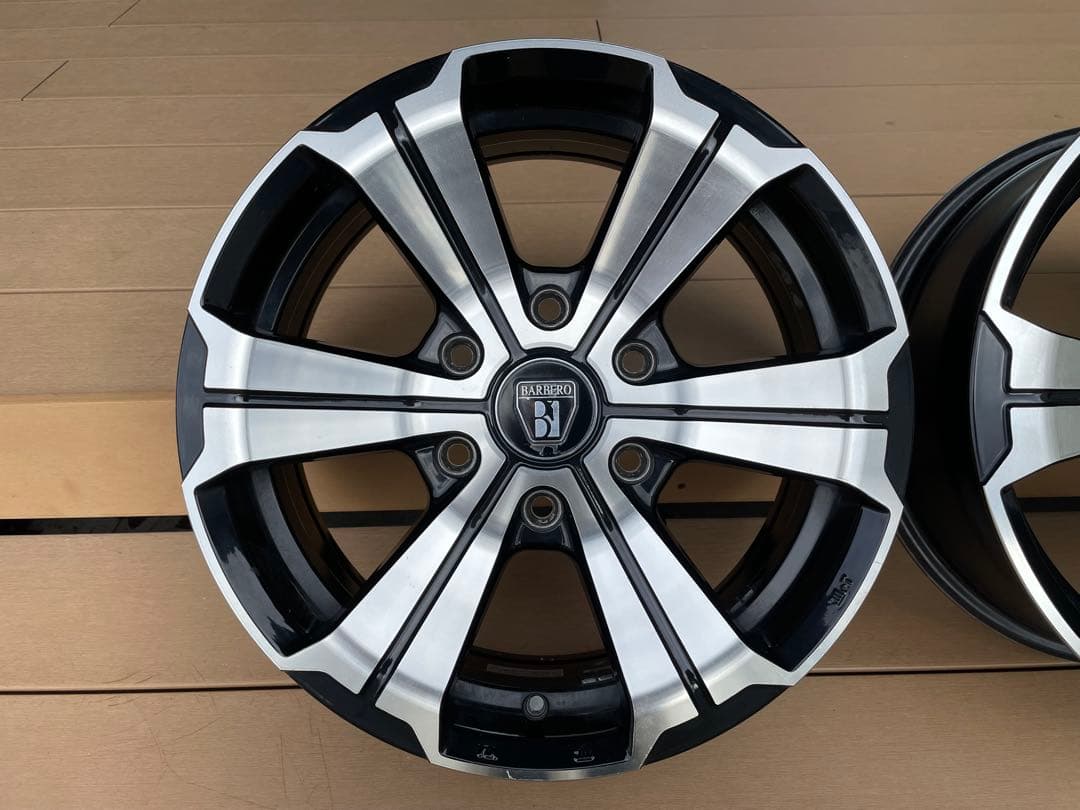 あBARBERO バルベロ アーバングランデ 17インチ ホイールのみ4本