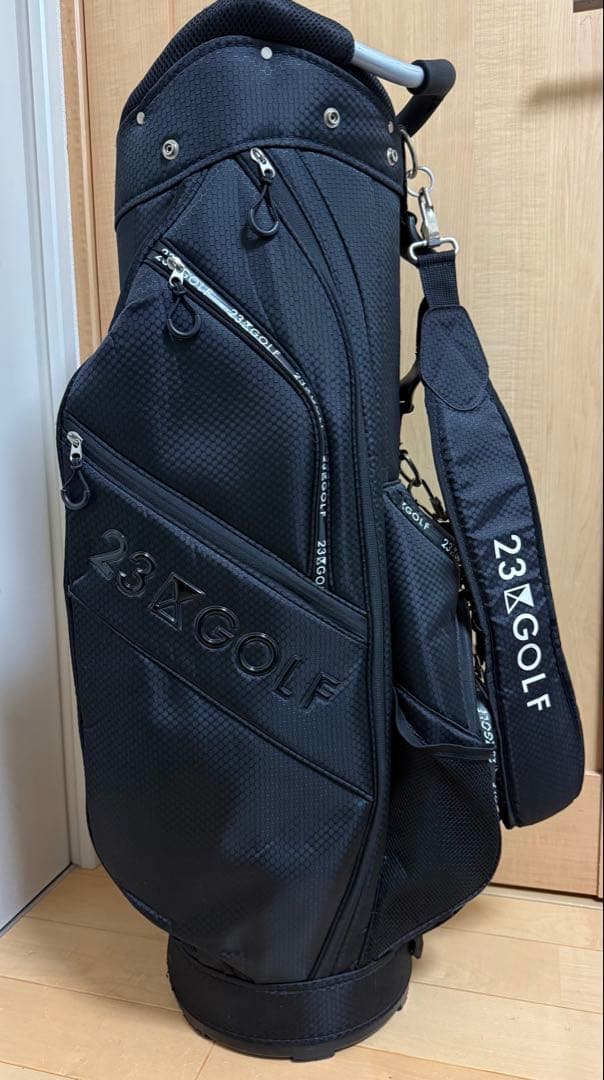 完売★23区★キャディバッグ★ゴルフ★ゴルフバッグ★レア★23区GOLF★黒