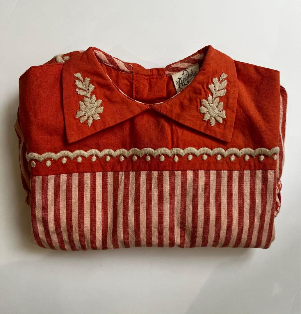 ロンパース・カバーオール apolina Nellie romper Mayols stripe2-3y