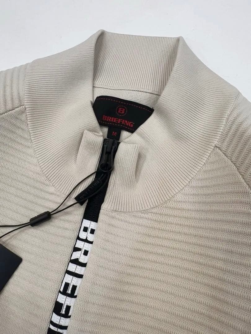 新品　BRIEFING MEN'S WR KNIT BLOUSON ベージュM