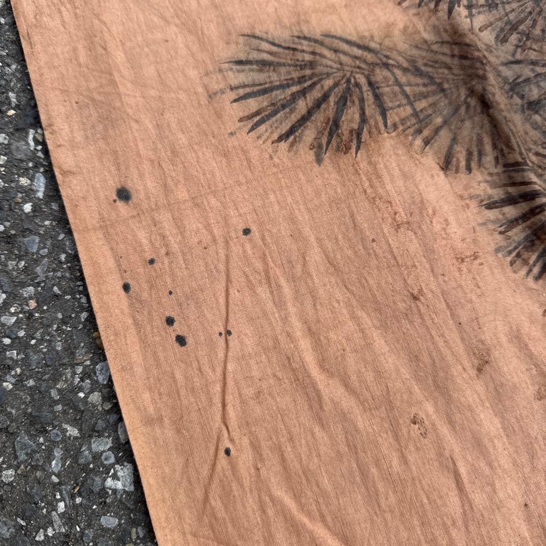 幟旗 リメイク 古布 のぼり旗 昭和レトロ 節句 木綿 手描き 絵幟 絵のぼり