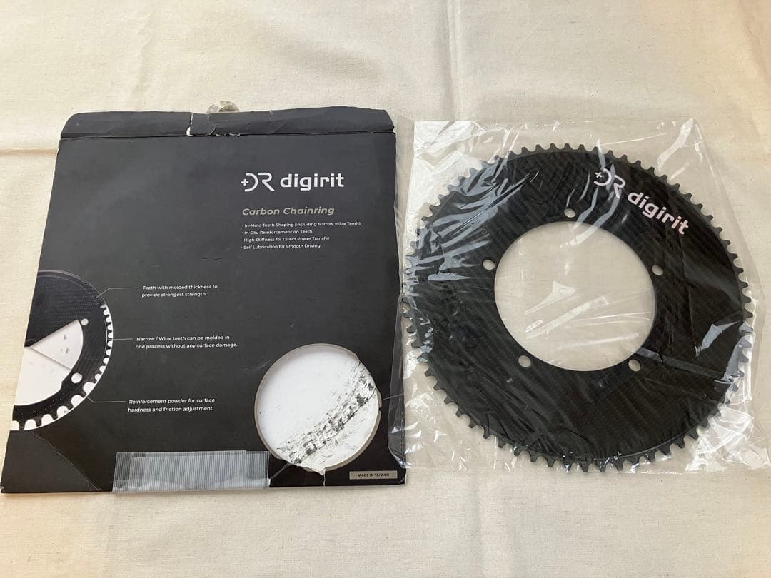（272）10回位使用　ディジリット　カーボン　大ギア　68T 屋内のみ使用