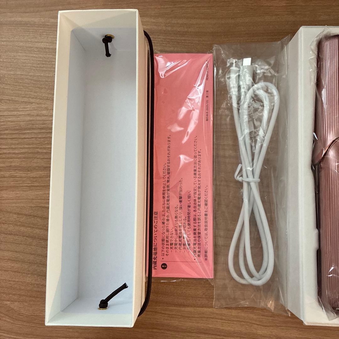 【新品未使用】リファ フィンガーアイロンst ローズゴールド 正規品