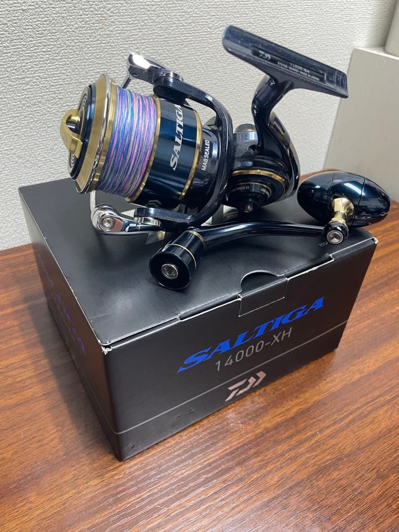 送料込み！超美品！DAIWA SALTIGA 14000-XH リール