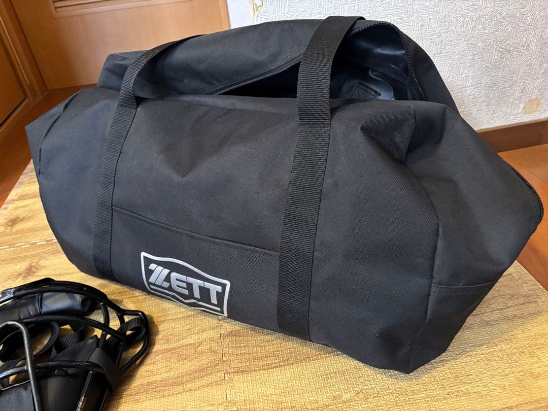 ZETT ブラック 硬式 キャッチャー用 プロテクターセット