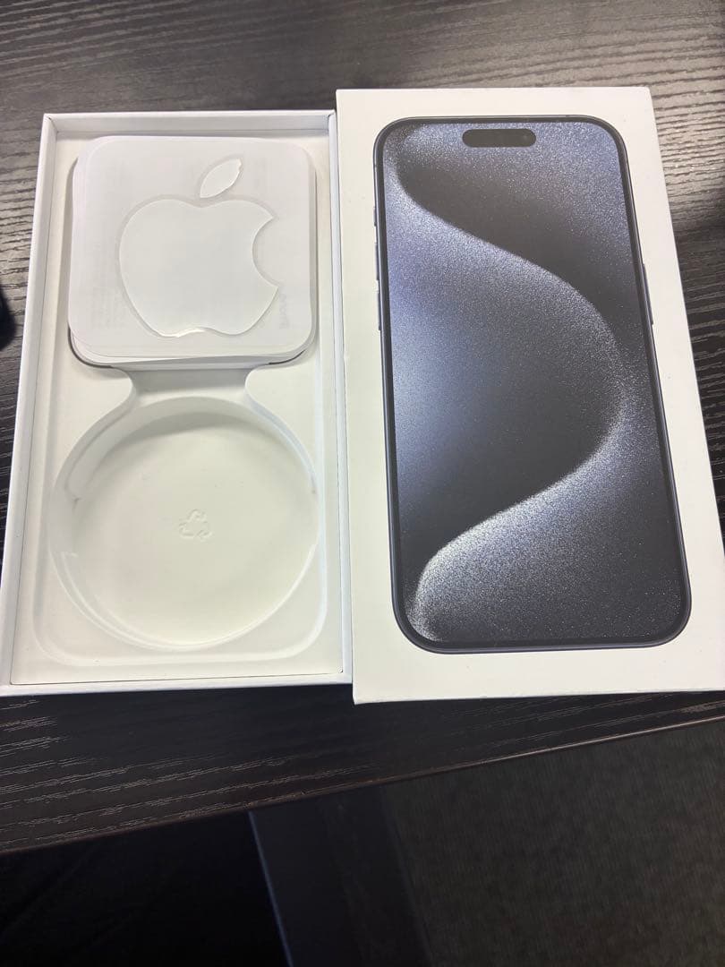 Apple iPhone 15 pro 128 ブルーチタニウム