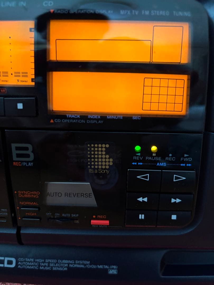 SONYドデカホーン　CDラジカセ　最高峰　CFD-900