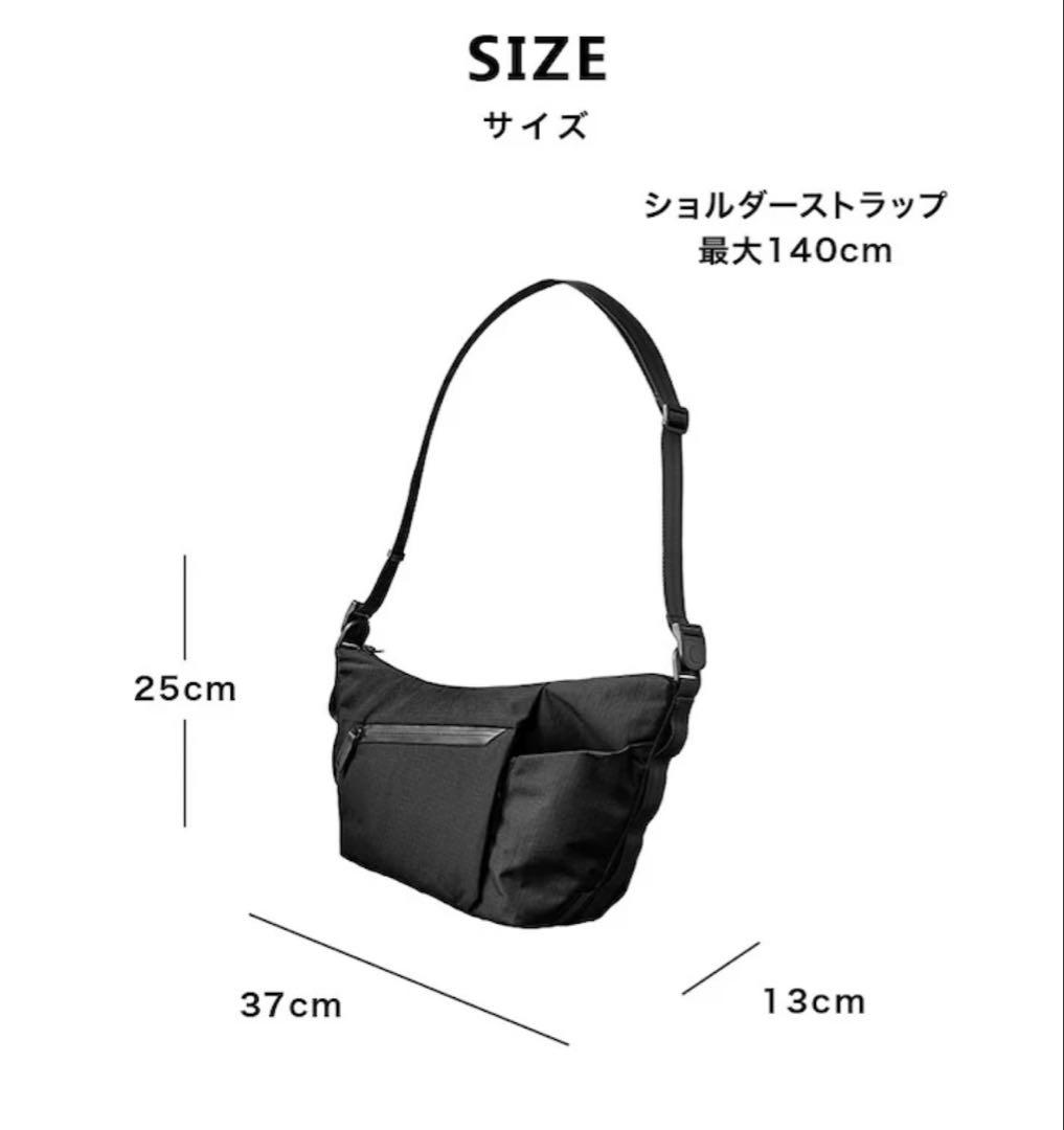 ALPAKA FLOW SATCHEL 4L ブラック　中古美品