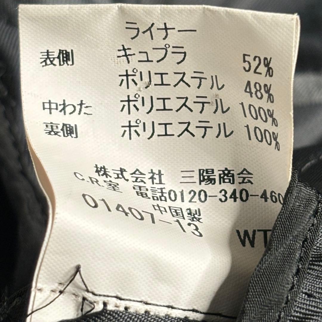 バーバリーロンドン モッズコート 3way フード ライナー　グレー　M