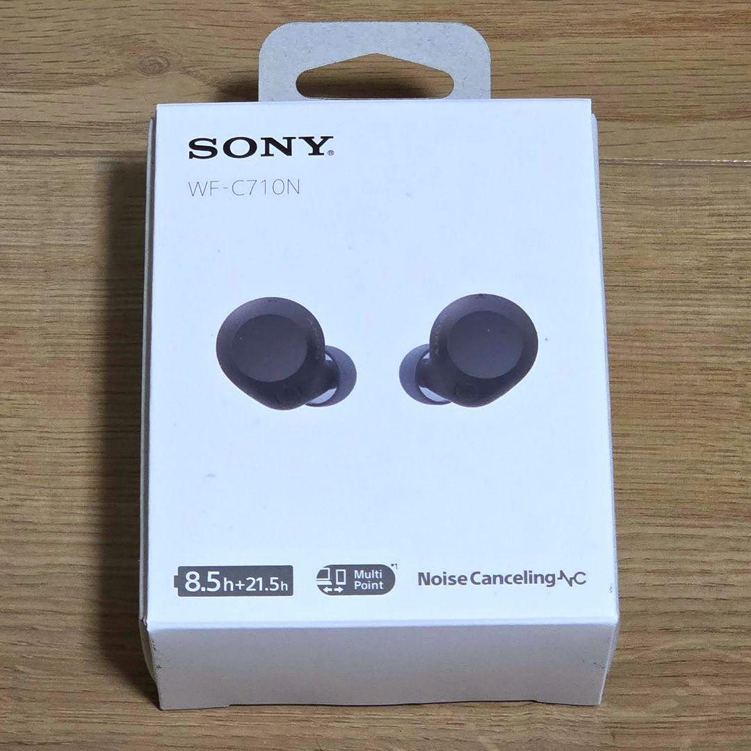 SONY WF-C710N ワイヤレスイヤホン ブラック