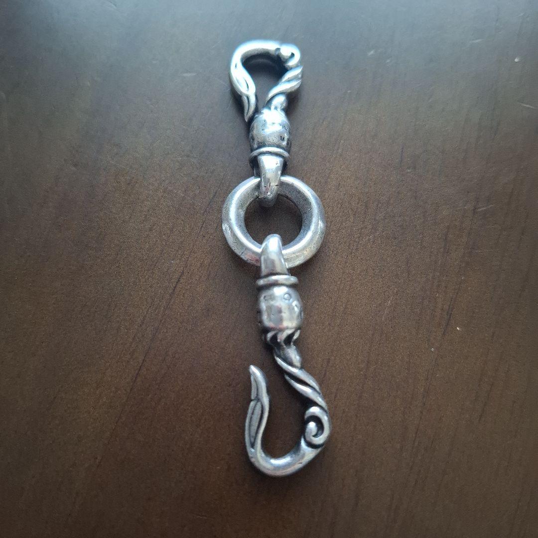 Pewter USA ツイストデザインキーホルダー