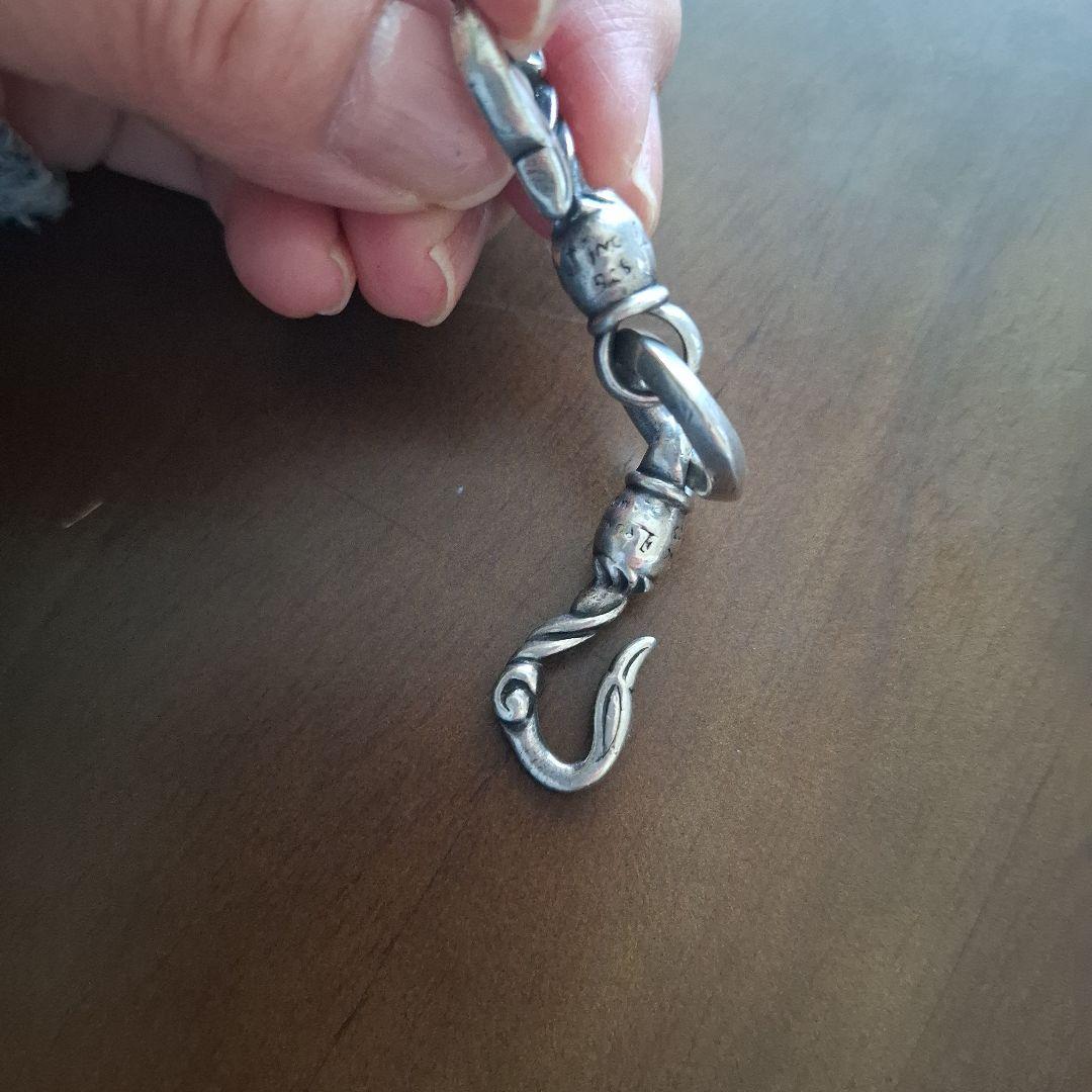 Pewter USA ツイストデザインキーホルダー