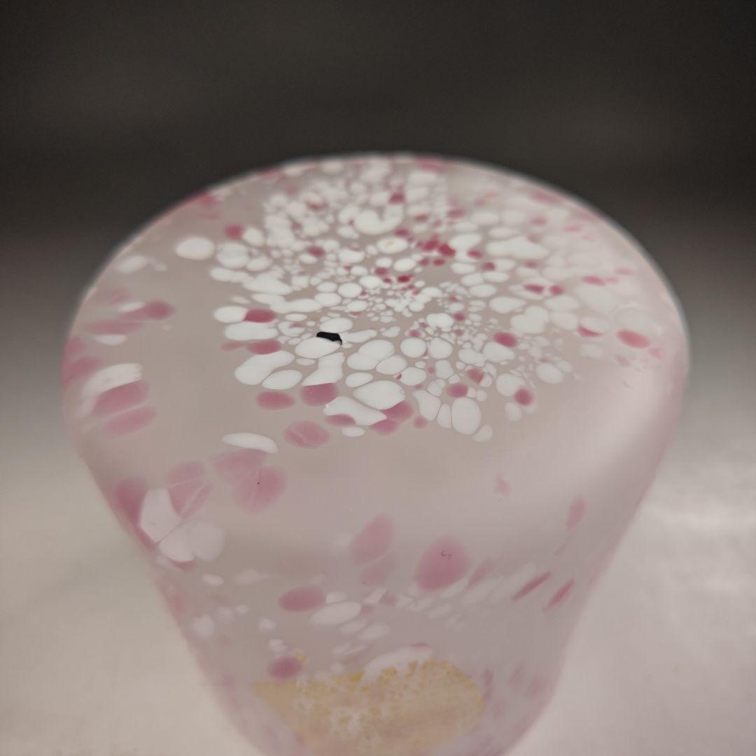 ウ232 水指『平井衣作』『硝子ガラス　水指』茶道具