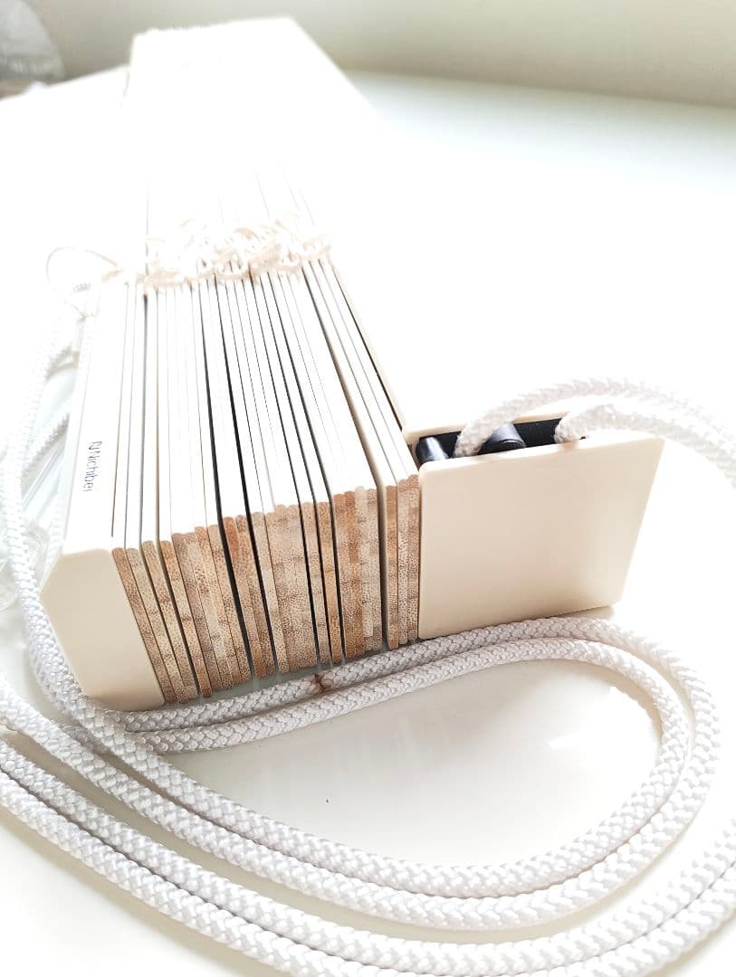 高級 ニチベイ Nichibei ブラインド 竹製 バンブー 軽量 59×110