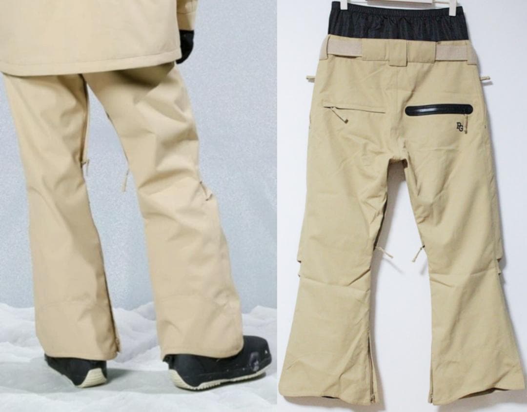 未使用 パーリーゲイツ 防汚・防水・風加工 ストレッチ スノーパンツ M（W80