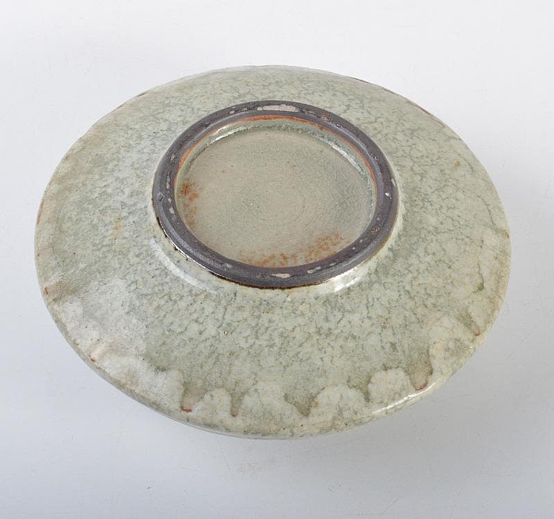 中国　官窯青磁　水孟　筆洗　C　R4274