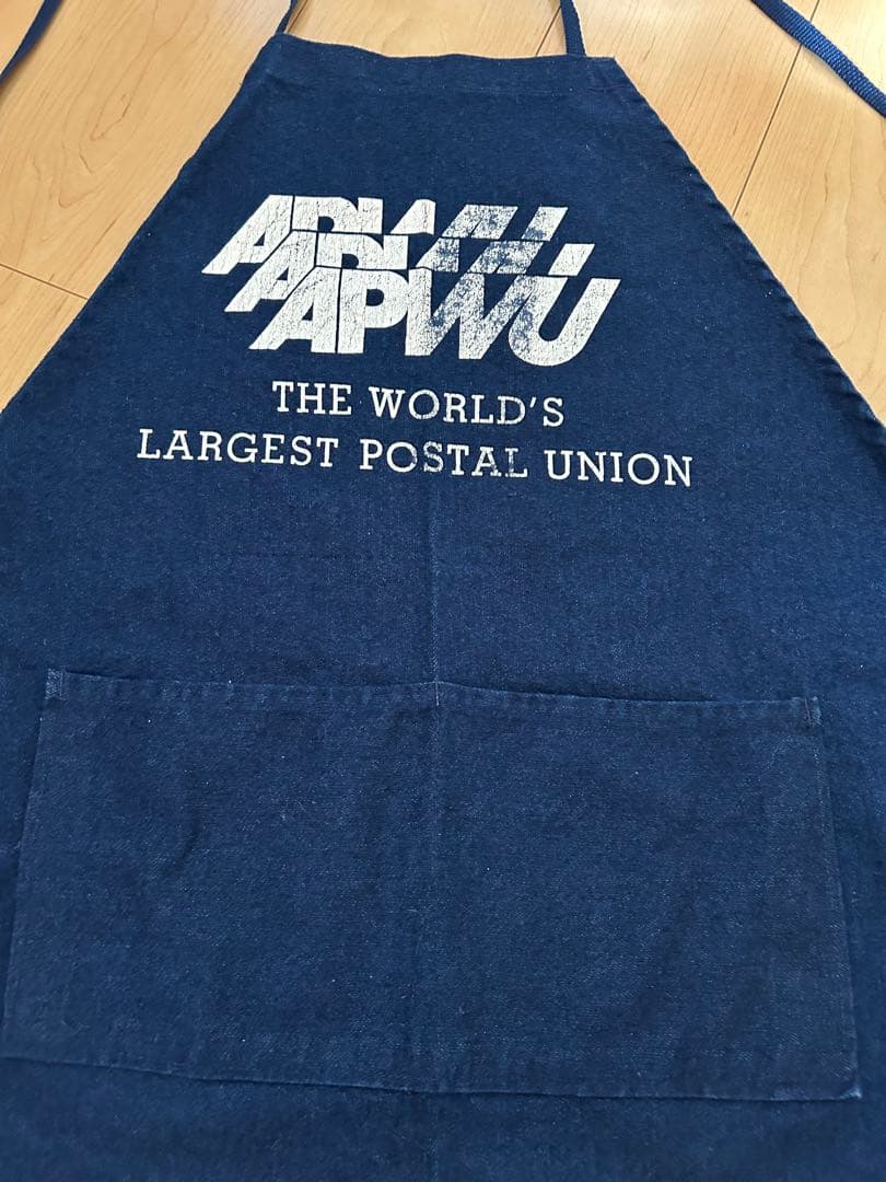 ビンテージ デニム エプロン アメリカ製 クッキング DIY 園芸