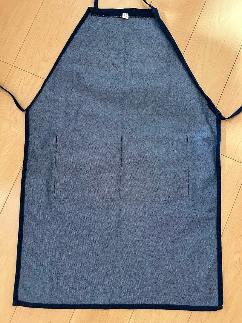 ビンテージ デニム エプロン アメリカ製 クッキング DIY 園芸