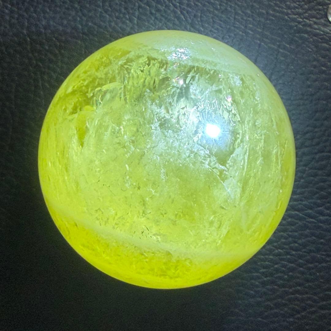 天然石 シトリンスフィア☘︎ ݁˖.8㎝　金運　パワーストーン