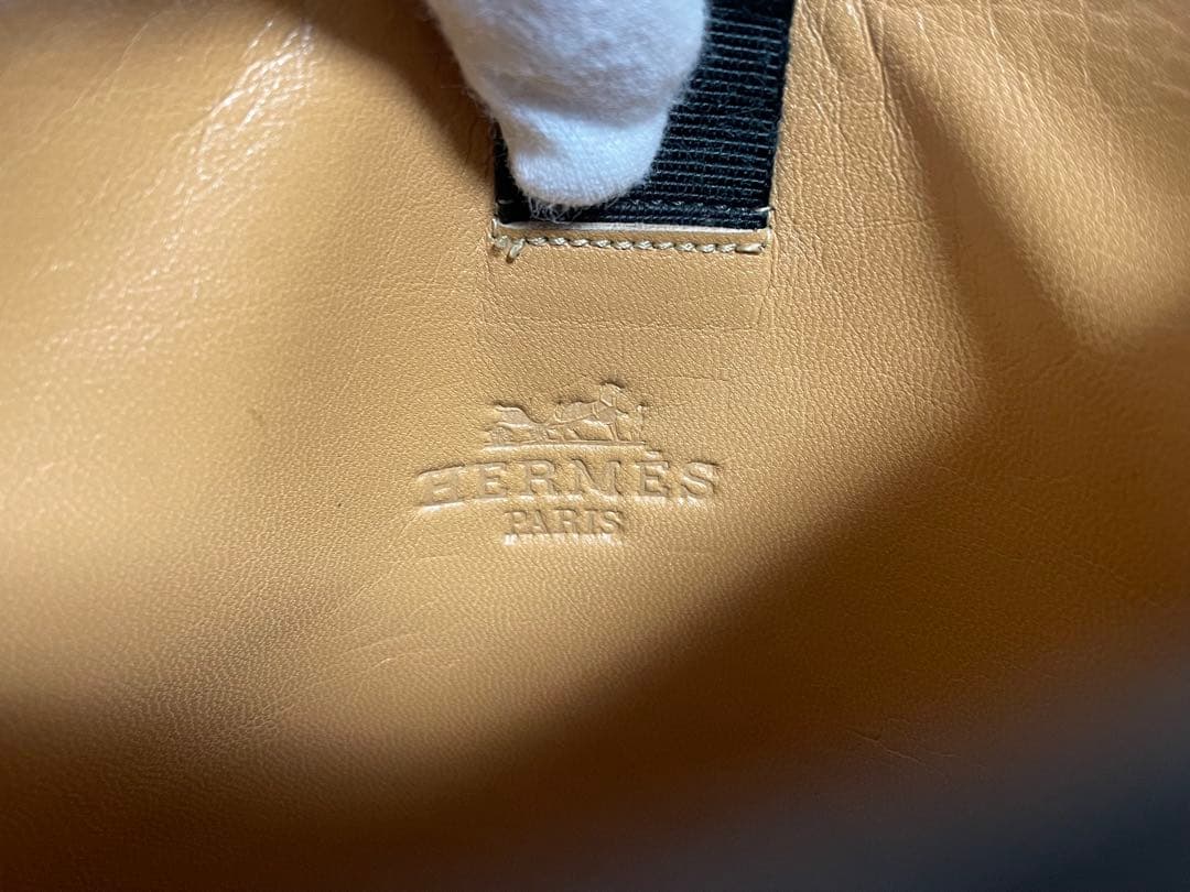 【かかと訳あり】エルメスHERMES レザーロングブーツ 36ハーフ