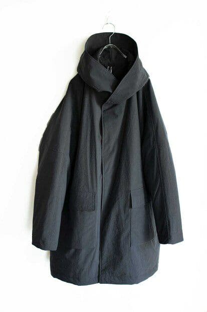 Still by hand フードコート 黒 46 24AW 美品