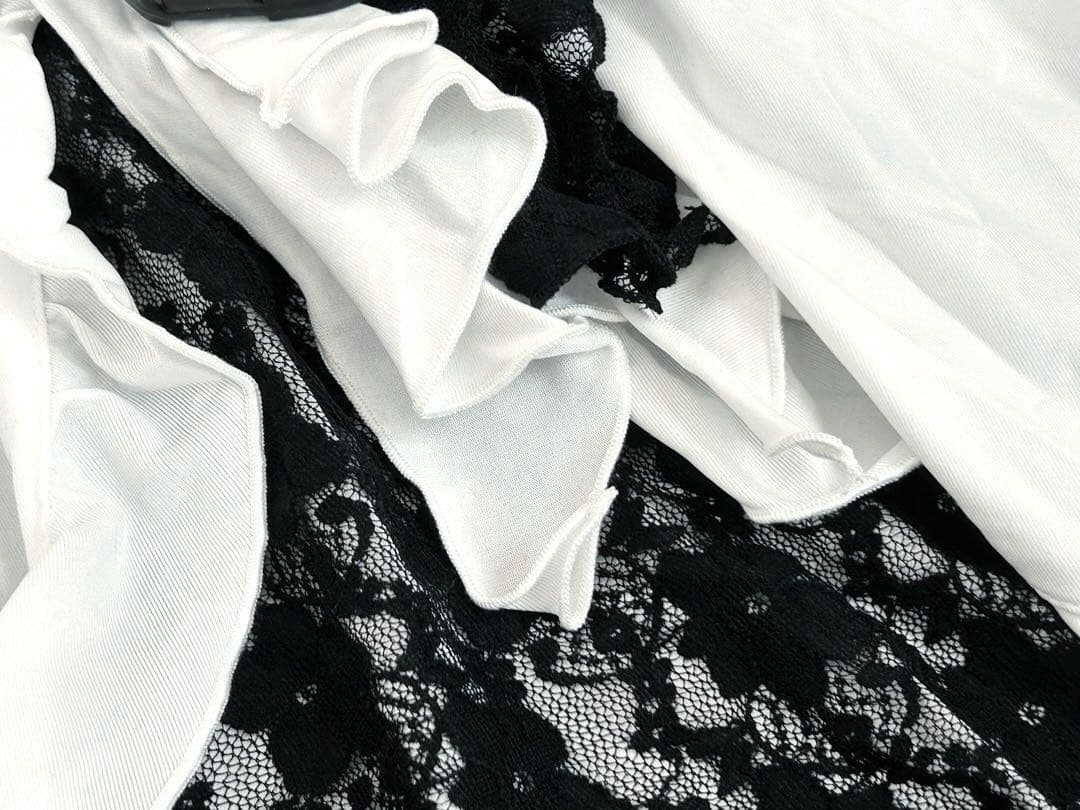 タグ付き♡GOLDS♡肩紐ビジュー♡ふりふりラッフルフリル♡レースキャミトップス