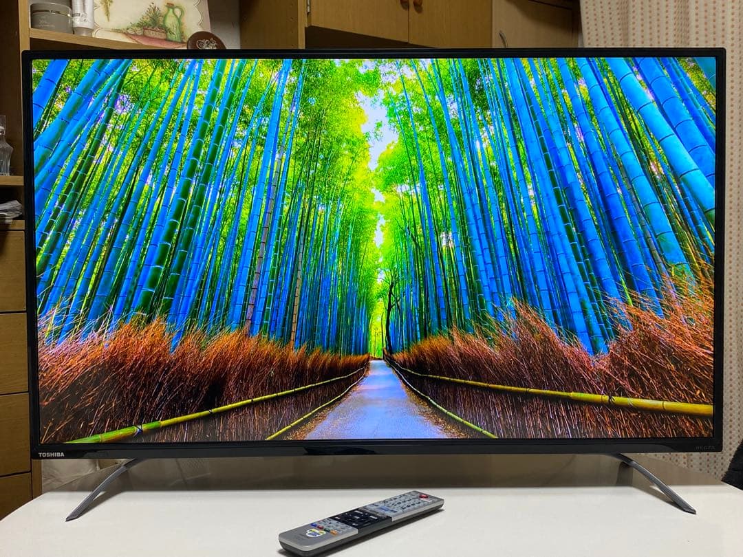 チャコ様【4Kパネル,ネットアプリ】43インチ液晶テレビ 東芝 43C310X